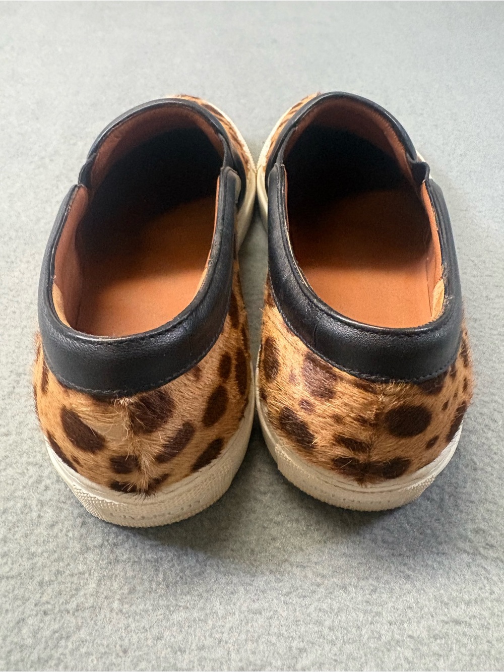 Givenchy Ponyhair Loafers Sneakers Slip On Skate Leopard 37 /6.5 - Picture 3 of 7